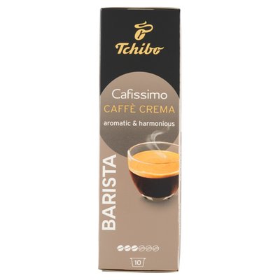 Obrázek Tchibo Cafissimo Caffé Crema Barista pražená mletá káva kapsle 10 x 7,8g (78g)