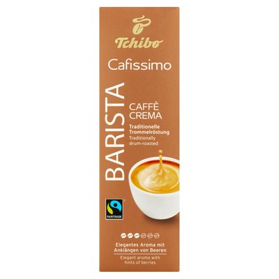 Obrázek Tchibo Cafissimo Barista Caffè Crema pražená mletá káva 10 x 8g
