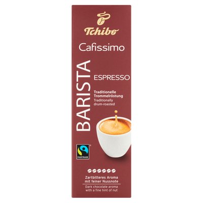 Obrázek Tchibo Cafissimo Barista Espresso pražená mletá káva 10 x 8g