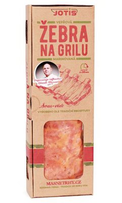 Obrázek Vepřová marinovaná žebra na grilu