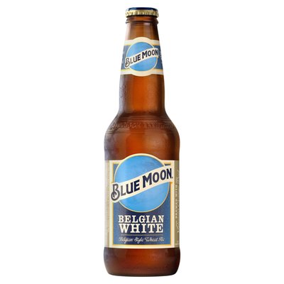 Obrázek Blue Moon Belgian White pivo ležák nefiltrovaný pšeničný 330ml