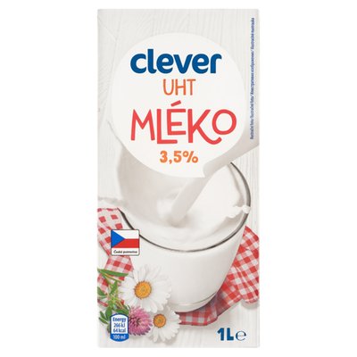 Obrázek clever Mléko 3,5% 1l