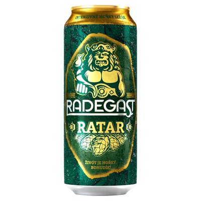 Obrázek Radegast Ratar pivo ležák světlý 500ml