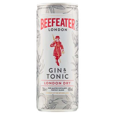 Obrázek Beefeater London Dry Gin & Tonic 250ml