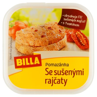 Obrázek BILLA PAL POM. SE SUŠENÝMI RAJČATY 135 G