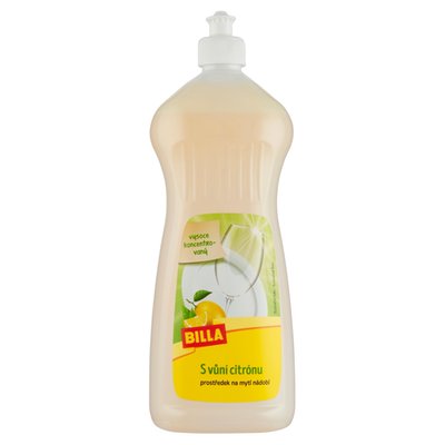 Obrázek BILLA PROSTREDEK NA NADOBI CITRON 900ML
