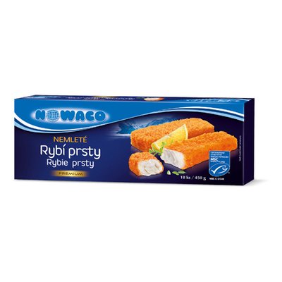 Obrázek Rybí prsty nemleté MSC Premium Nowaco 450 g