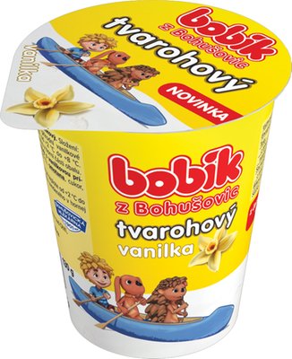 Obrázek Bobík tvarohový vanilka, 130g