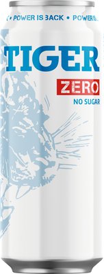 Obrázek Tiger energy drink ZERO 0,5 l plech