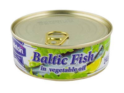 Obrázek Baltické rybičky v rostlinném oleji NEKTON EO 240g