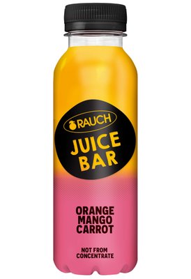 Obrázek Rauch Juice Bar 100% pomerančovo-mangovo-mrkvová šťáva 330ml