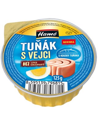 Obrázek Hamé Tuňák s vejci 125g