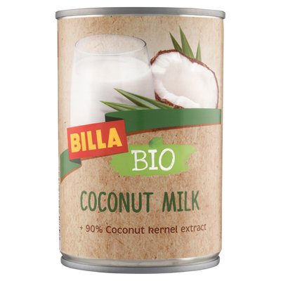 Obrázek BILLA BIO Bio kokosové mléko 400ml