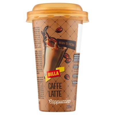 Obrázek BILLA Caffe Latte Cappucino 200ml