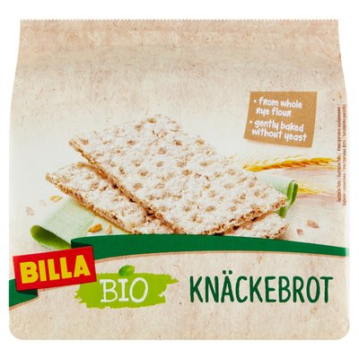 Obrázek BILLA BIO KNACKEBROT CELOZR.-ZITNY 250G