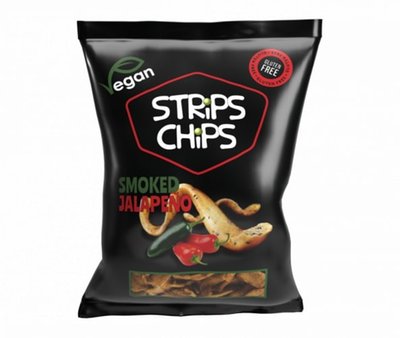 Obrázek Strips Chips Smoked Jalapeňo 80g