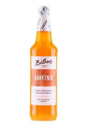 Obrázek Báťkův rakytníkový sirup 500 ml