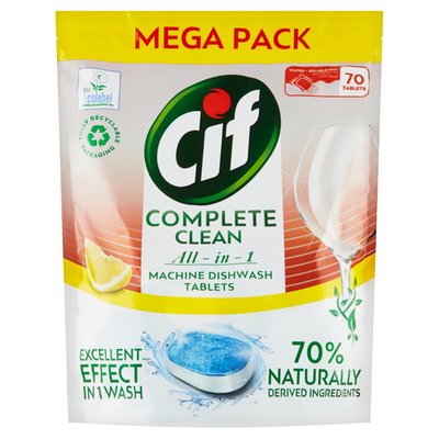 Obrázek CIF ALL IN ONE COMPLETE LEMON 70KS