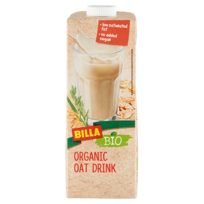 Obrázek BILLA BIO Ovesný nápoj 1l