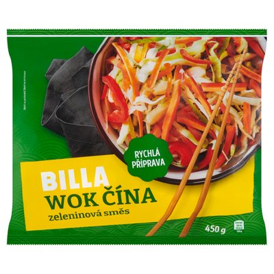 Obrázek BILLA Wok Čína zeleninová směs 450g