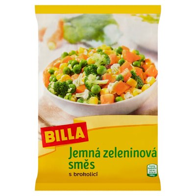 Obrázek BILLA Jemná zeleninová směs s brokolicí 450g