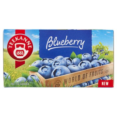 Obrázek Teekanne World of Fruits Blueberry ovocno-bylinný čaj 20 x 2,25g (45g)