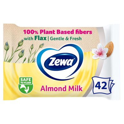 Obrázek Zewa Almond Milk vlhčený toaletní papír 42 ks