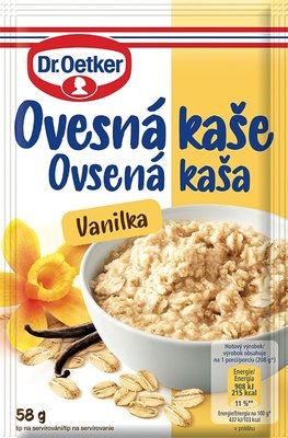 Obrázek Dr. Oetker Ovesná kaše vanilka 58g