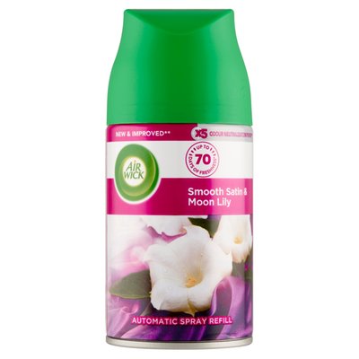 Obrázek Air Wick Freshmatic Náplň do osvěžovače vzduchu jemný satén a měsíční lilie 250ml