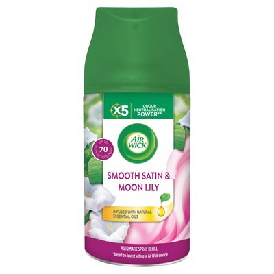 Obrázek Air Wick Freshmatic náplň do osvěžovače vzduchu - Jemný satén a měsíční lilie 250ml