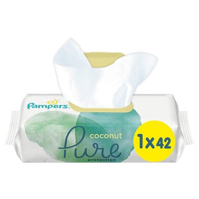 Obrázek PAMPERS UBROUSKY COCONUT PURE 42KS