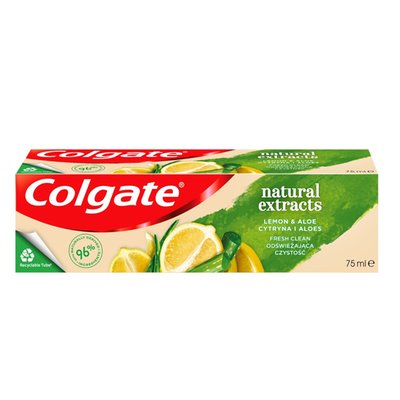 Obrázek Colgate Naturals Extracts Lemon & Aloe zubní pasta 75 ml