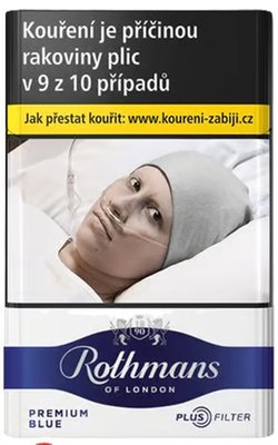 Obrázek Bat Rothmans Premium Filter Blue