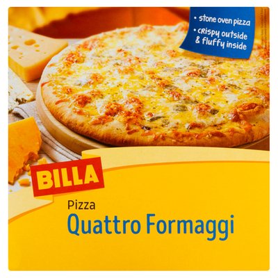 Obrázek BILLA Pizza quattro formaggi 340g