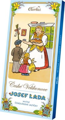 Obrázek Čokoládové jazýčky Lada Velikonoce 50g