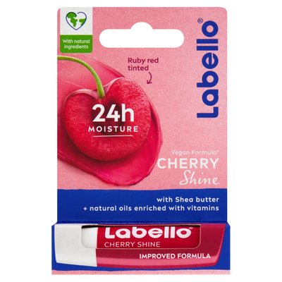 Obrázek Labello Cherry Shine Pečující balzám na rty 4,8g
