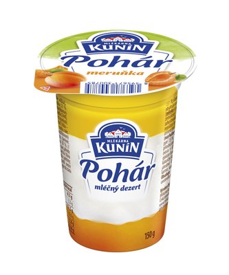 Obrázek Kunín Pohár meruňka 150g