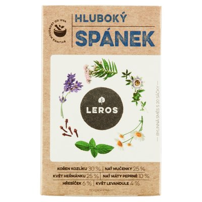 Obrázek Leros Hluboký spánek bylinná směs 20 x 1g (20g)