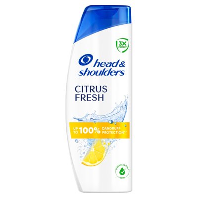 Obrázek Head & Shoulders Citrus Fresh  Šampon Proti Lupům 250 ml. Působí proti Lupům, Mastnotě a Svědivosti
