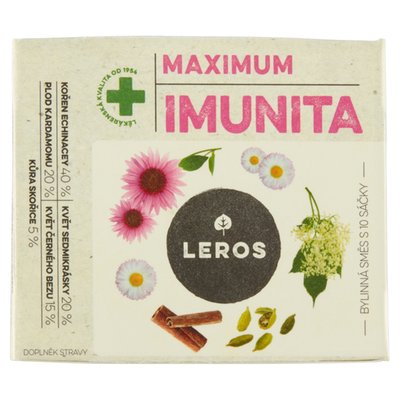 Obrázek Leros Maximum imunita bylinná směs 10 x 1,2g (12g)