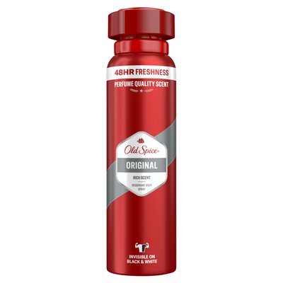 Obrázek Old Spice Original Pánský Deodorant Ve Spreji 150 ml, 48hod Svěžest Bez Hliníku
