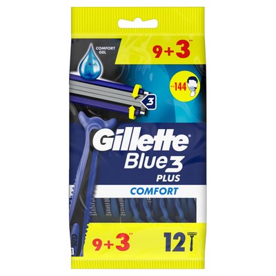 Obrázek Gillette Blue3 Plus Comfort, Jednorázové Holící Strojky Pro Muže, Balení Holících Strojků