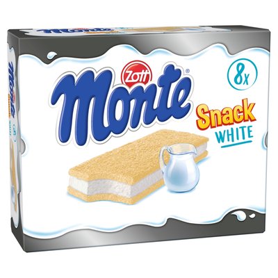 Obrázek Zott Monte Snack White 8 x 29g (232g)