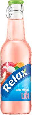 Obrázek Relax jablko-příchuť pomeranč-liči 0,25l