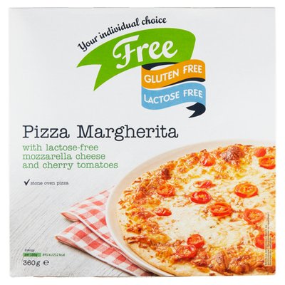 Obrázek Free gluten free Pizza margherita 360g