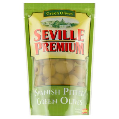 Obrázek Zelené olivy bez pecky 200 g