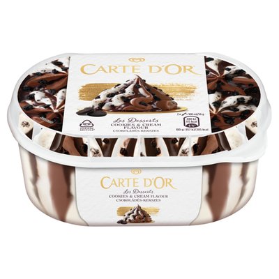 Obrázek UNI X CARTE D OR COOKIES & CREAM 900ML