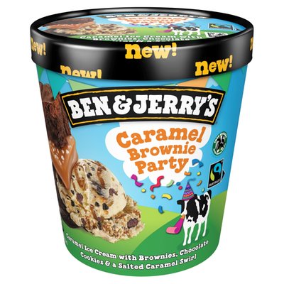 Obrázek Ben & Jerry's Caramel Brownie Party 465ml