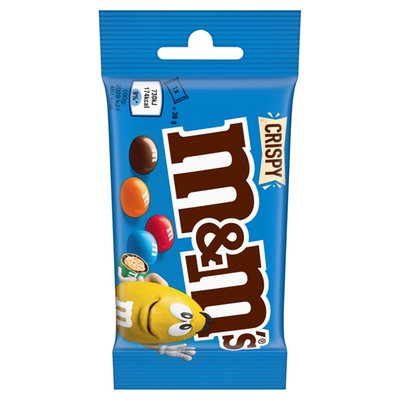 Obrázek M&M's Draže z mléčné čokolády s křupavou rýžovou náplní v cukrové polevě 36g