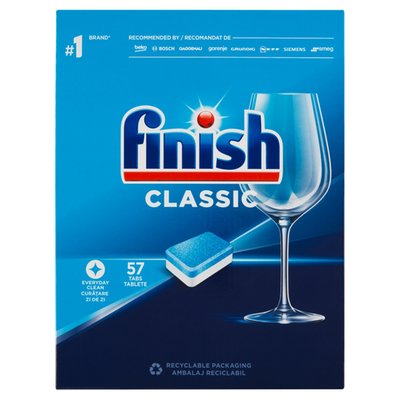 Obrázek Finish Classic Tablety do myčky nádobí 57ks
